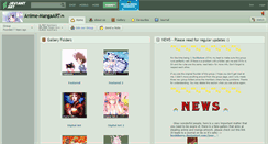 Desktop Screenshot of anime-mangaart.deviantart.com