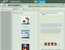 Tablet Screenshot of anime-mangaart.deviantart.com