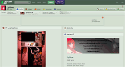 Desktop Screenshot of lyhime.deviantart.com