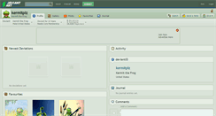 Desktop Screenshot of kermitplz.deviantart.com