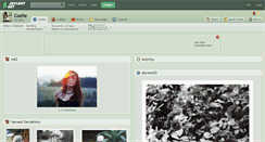 Desktop Screenshot of coelle.deviantart.com