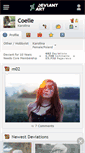 Mobile Screenshot of coelle.deviantart.com