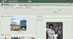 Desktop Screenshot of onlyhero.deviantart.com