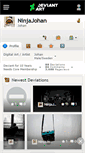 Mobile Screenshot of ninjajohan.deviantart.com