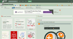 Desktop Screenshot of kitsune-princess.deviantart.com
