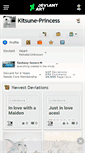 Mobile Screenshot of kitsune-princess.deviantart.com