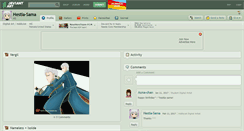 Desktop Screenshot of hestia-sama.deviantart.com