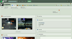 Desktop Screenshot of ovejanegra.deviantart.com