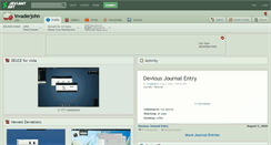 Desktop Screenshot of invaderjohn.deviantart.com