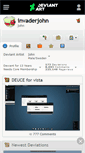 Mobile Screenshot of invaderjohn.deviantart.com