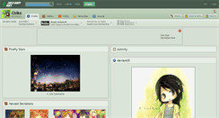 Desktop Screenshot of cisiko.deviantart.com