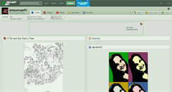 Desktop Screenshot of amoureuse91.deviantart.com