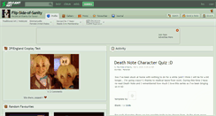 Desktop Screenshot of flip-side-of-sanity.deviantart.com