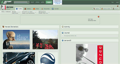 Desktop Screenshot of donzee.deviantart.com