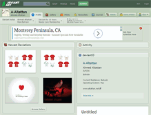 Tablet Screenshot of a-altattan.deviantart.com
