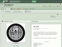 Tablet Screenshot of kim-kaphwan.deviantart.com