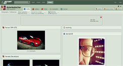 Desktop Screenshot of dylanlaubscher.deviantart.com