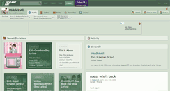 Desktop Screenshot of middleinall.deviantart.com