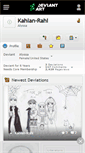 Mobile Screenshot of kahlan-rahl.deviantart.com