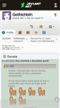 Mobile Screenshot of gothicnoin.deviantart.com