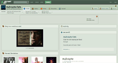 Desktop Screenshot of mudvayne-fans.deviantart.com
