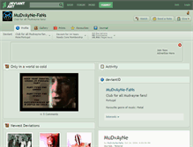 Tablet Screenshot of mudvayne-fans.deviantart.com