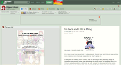 Desktop Screenshot of hipper-reed.deviantart.com