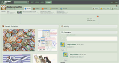 Desktop Screenshot of chickensmoothie.deviantart.com
