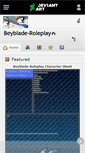 Mobile Screenshot of beyblade-roleplay.deviantart.com