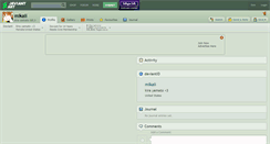 Desktop Screenshot of mikaii.deviantart.com