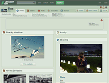 Tablet Screenshot of elssa.deviantart.com
