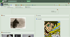 Desktop Screenshot of joshunt.deviantart.com