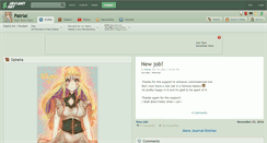 Desktop Screenshot of patrial.deviantart.com