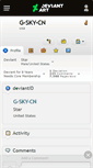Mobile Screenshot of g-sky-cn.deviantart.com
