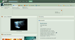 Desktop Screenshot of black-dmon.deviantart.com