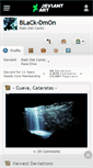 Mobile Screenshot of black-dmon.deviantart.com