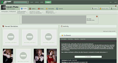 Desktop Screenshot of cecalv-photo.deviantart.com