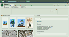 Desktop Screenshot of nintondo.deviantart.com
