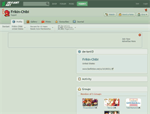 Tablet Screenshot of frikin-chibi.deviantart.com