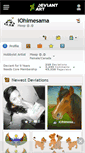 Mobile Screenshot of iohimesama.deviantart.com