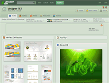 Tablet Screenshot of designer163.deviantart.com