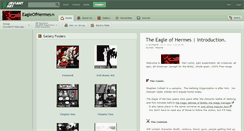 Desktop Screenshot of eagleofhermes.deviantart.com