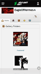 Mobile Screenshot of eagleofhermes.deviantart.com