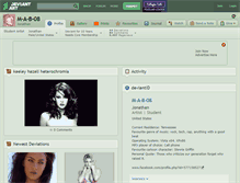 Tablet Screenshot of m-a-b-08.deviantart.com