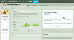 Desktop Screenshot of americaxmolossia-fc.deviantart.com