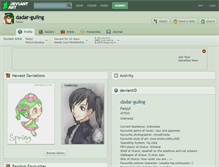 Tablet Screenshot of dadar-guling.deviantart.com