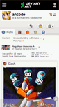 Mobile Screenshot of ancode.deviantart.com