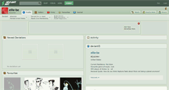 Desktop Screenshot of ellie-be.deviantart.com