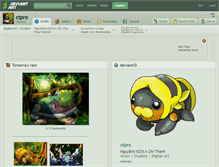 Tablet Screenshot of ctpro.deviantart.com