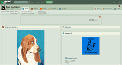 Desktop Screenshot of blue-nocturne.deviantart.com